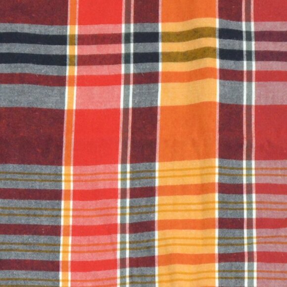 Pottery Barn Quinn Plaid Madras 24" X 24" Pillow Cover 100% Cotton SUMMER! - Picture 6 of 6